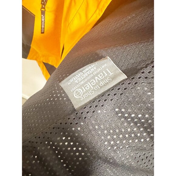 Seabourn Antarctica Voyages Ship to Shore Traveler Jacket Hooded Orange Large - Picture 5 of 7